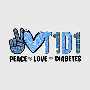 1D1 Peace + Love Diabetes Transfer