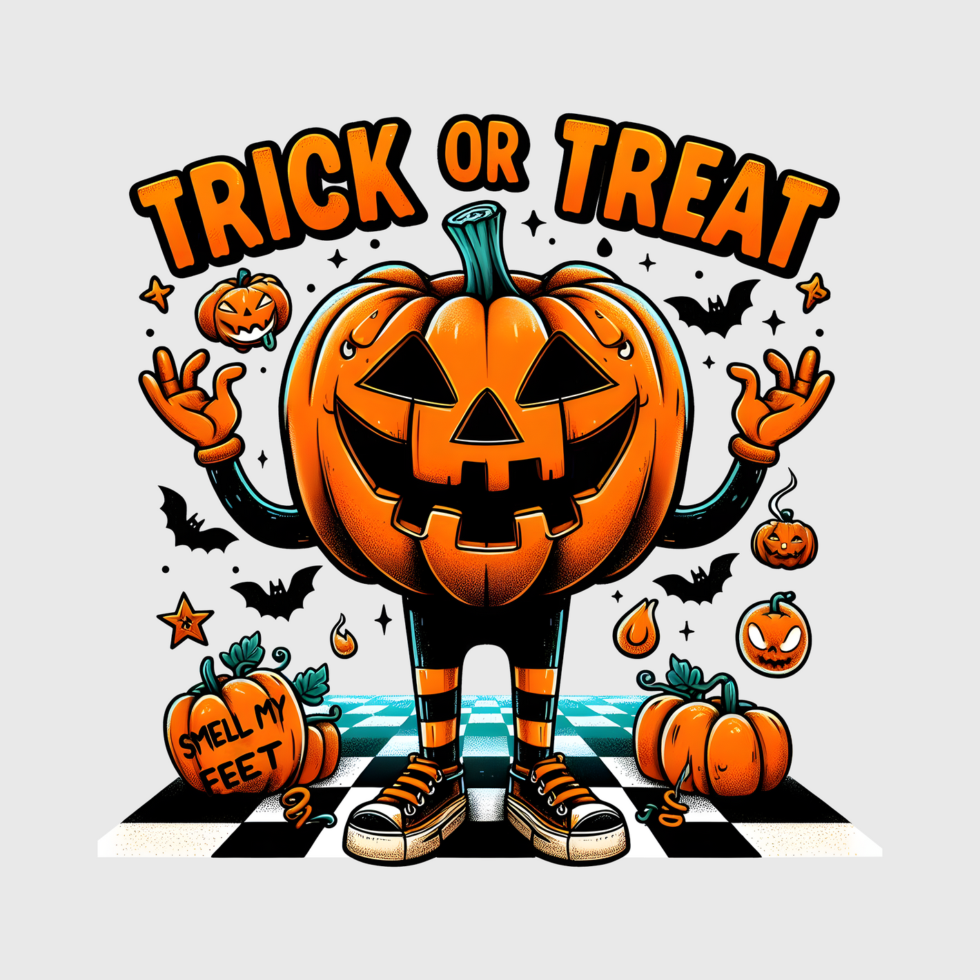 Trick-Or-Treat Pumpkin Transfer