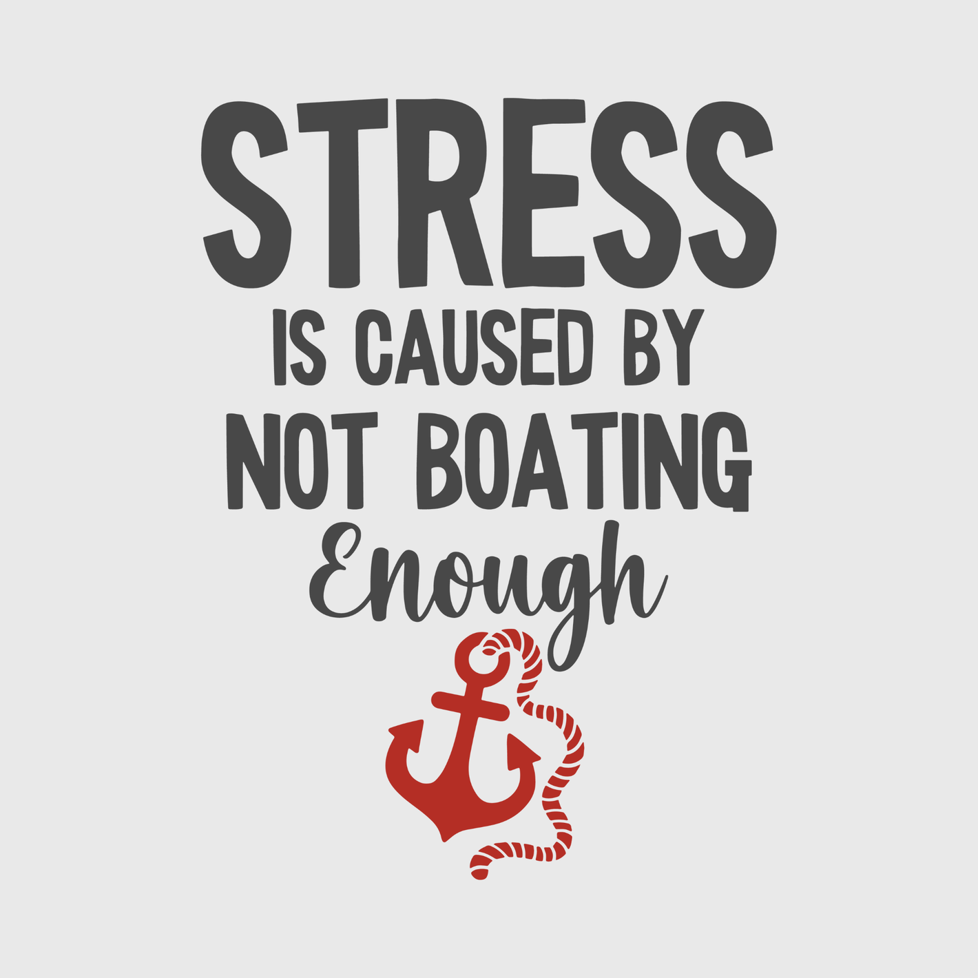 Stress is Caused by Not Boating Transfer