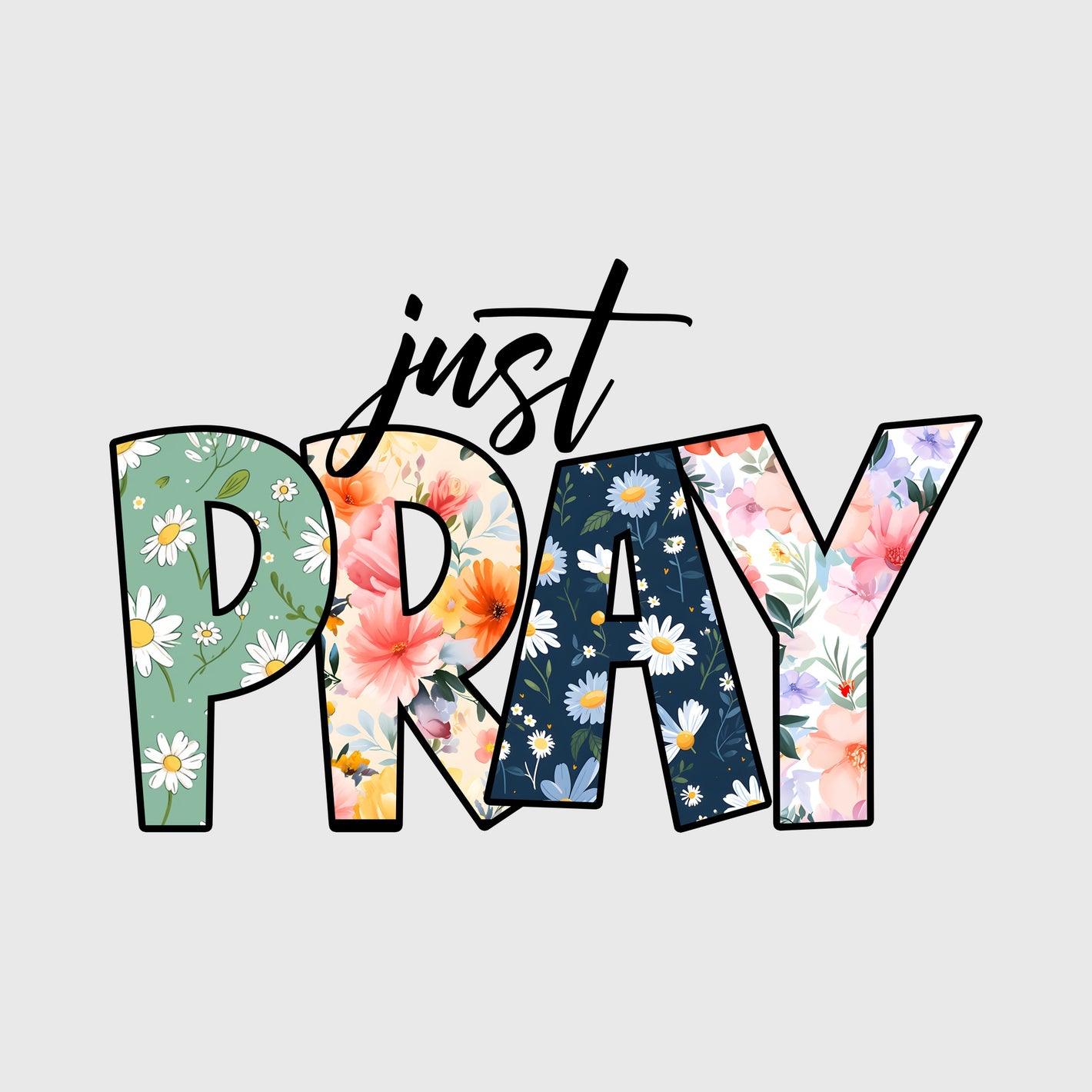 Petal Power Prayer Transfer
