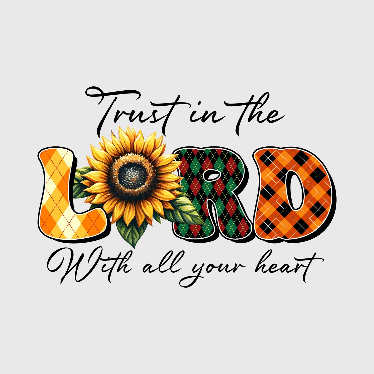 Sunflower Faith In Him Transfer