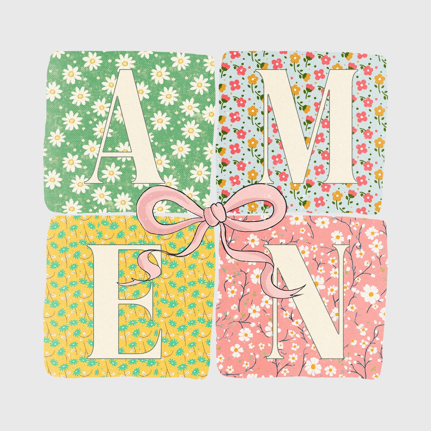 Meadow Bloom Praise Quilt Transfer