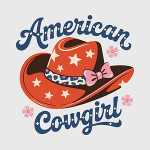 Starry Rodeo Cowgirl Transfer