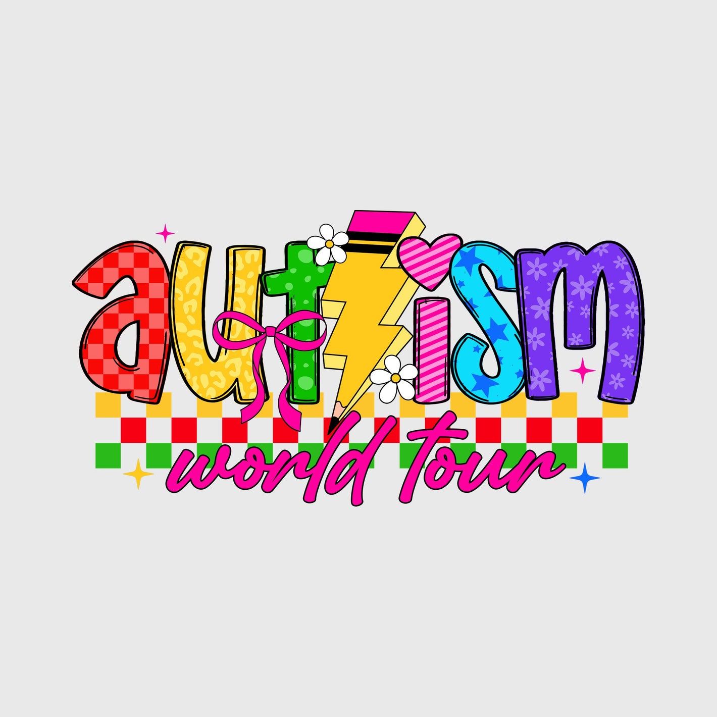 Retro Autism World Tour Transfer