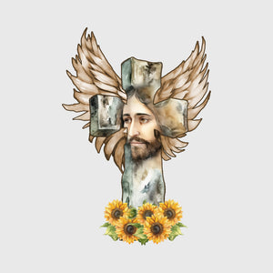 Redeemer Cross Portrait Transfer