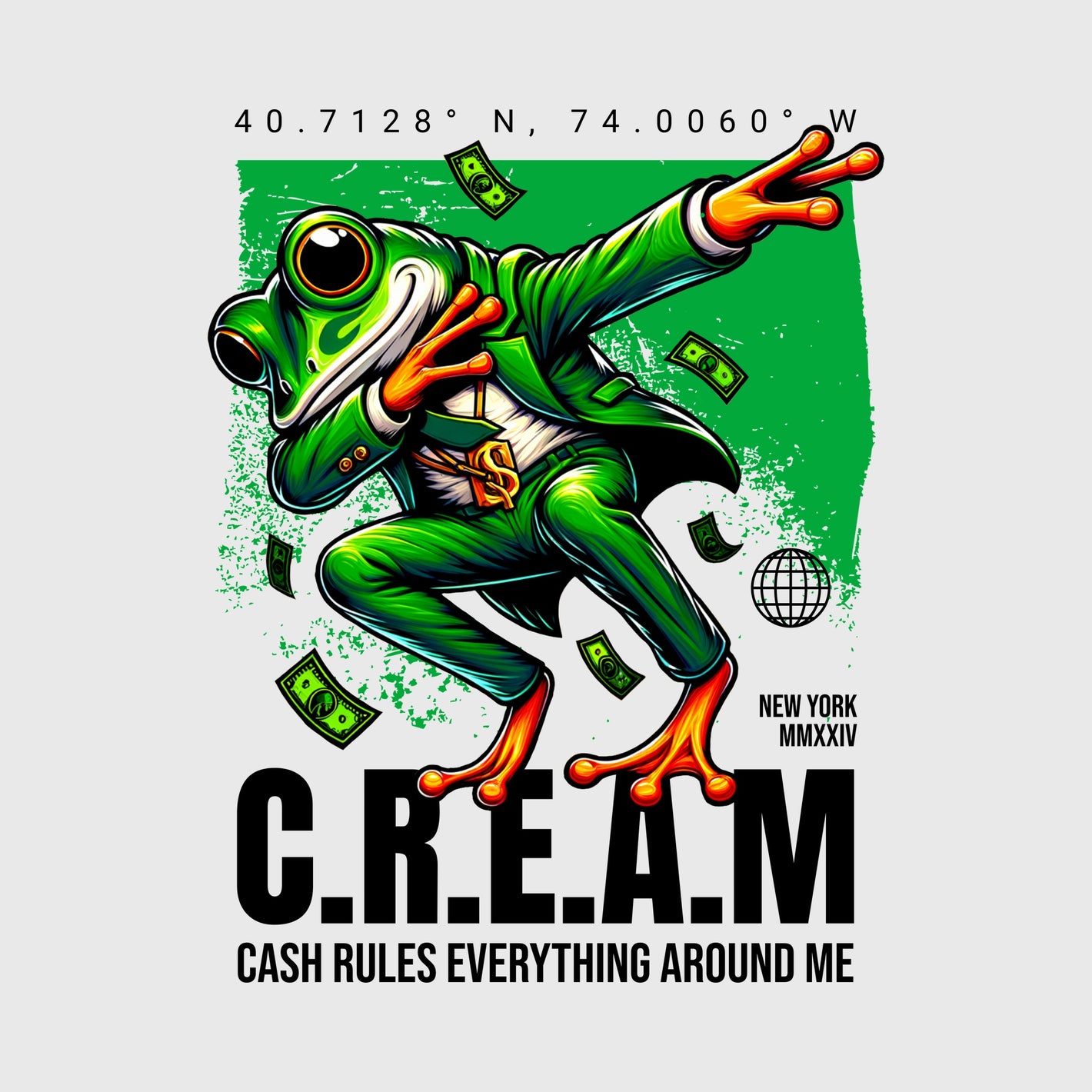 Dabbing Cash Frog Transfer