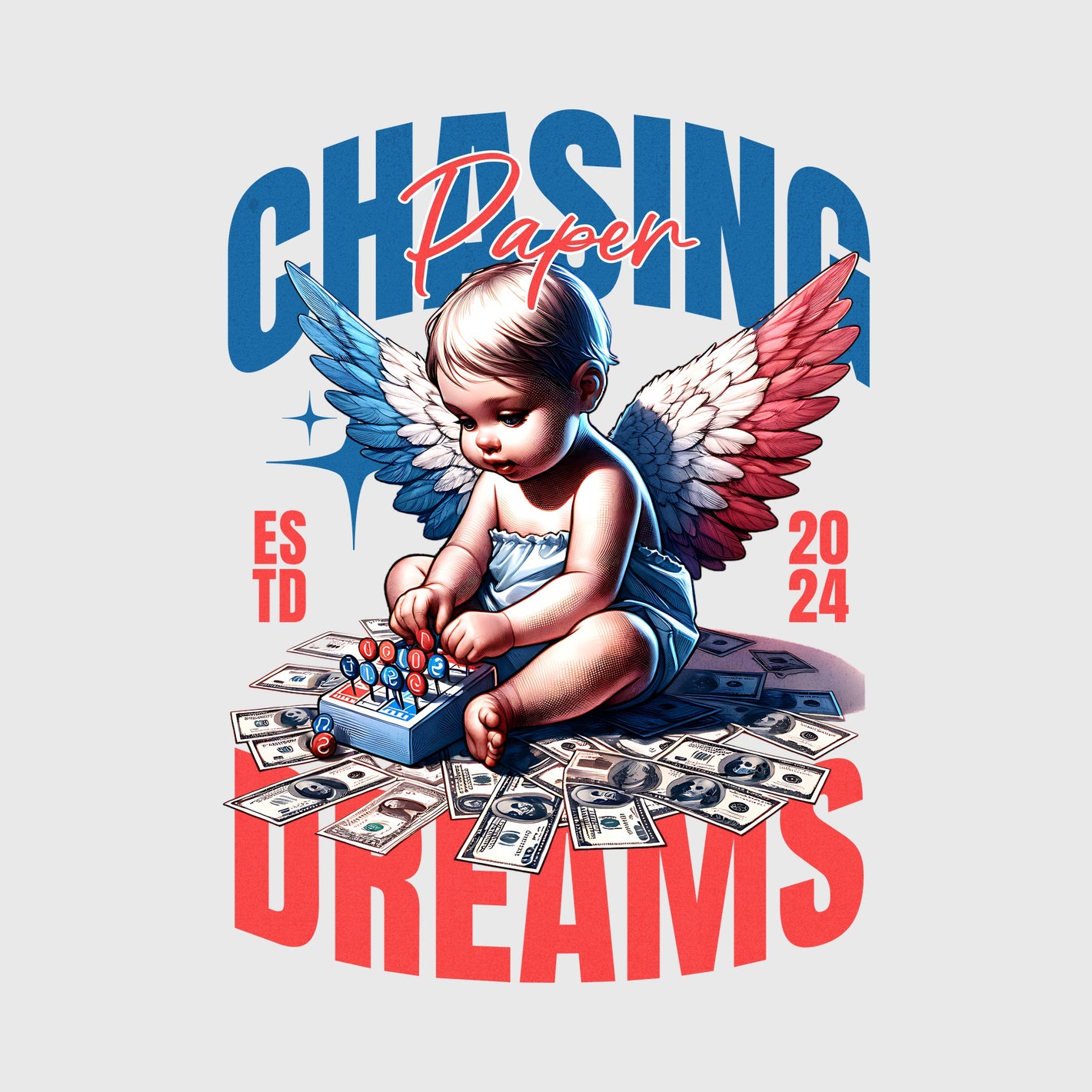 Paper Dreams Cherub Transfer