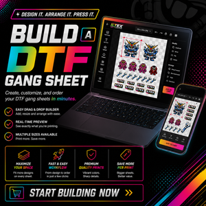 DTF Gang Sheet Online Builder