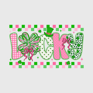 Checkered Lucky Patch Transfer