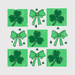 Coquette Lucky Lettering Transfer