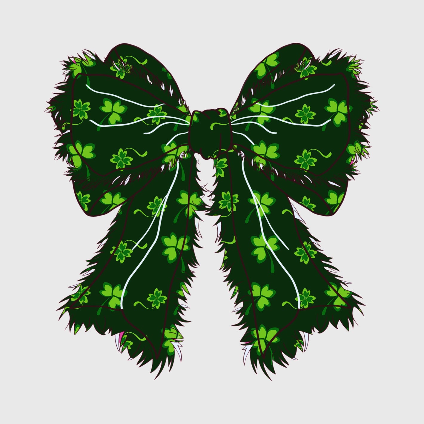 Emerald Shamrock Scatter Transfer