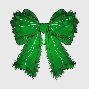 Shamrock Fade Bow Transfer
