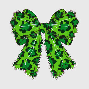 Clover Camo Bow Transfer