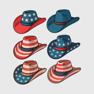 Star Spangled Hat Collection Transfer