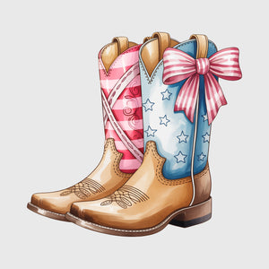 Star Spangled Boots Transfer