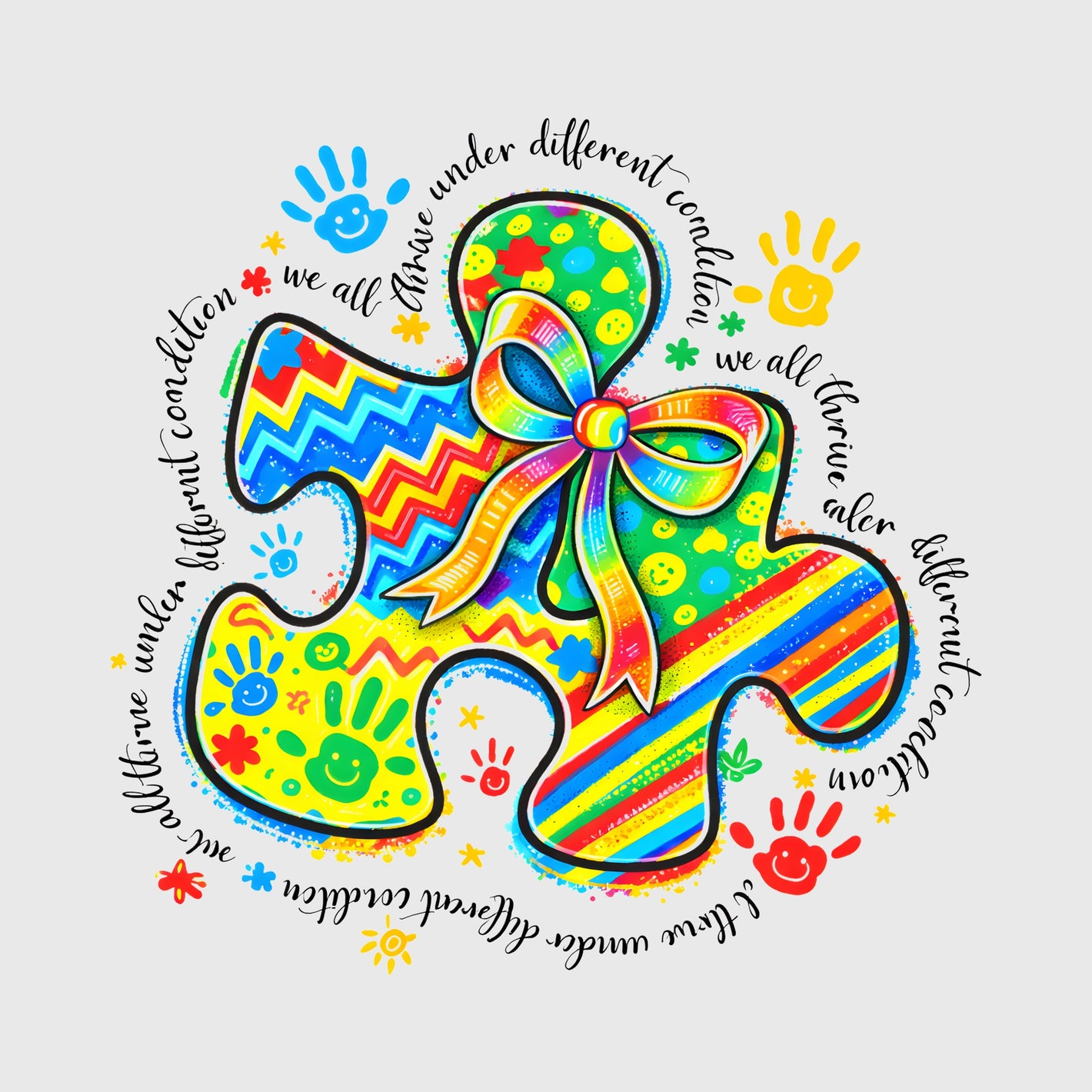 Thrive Together Puzzle Transfer