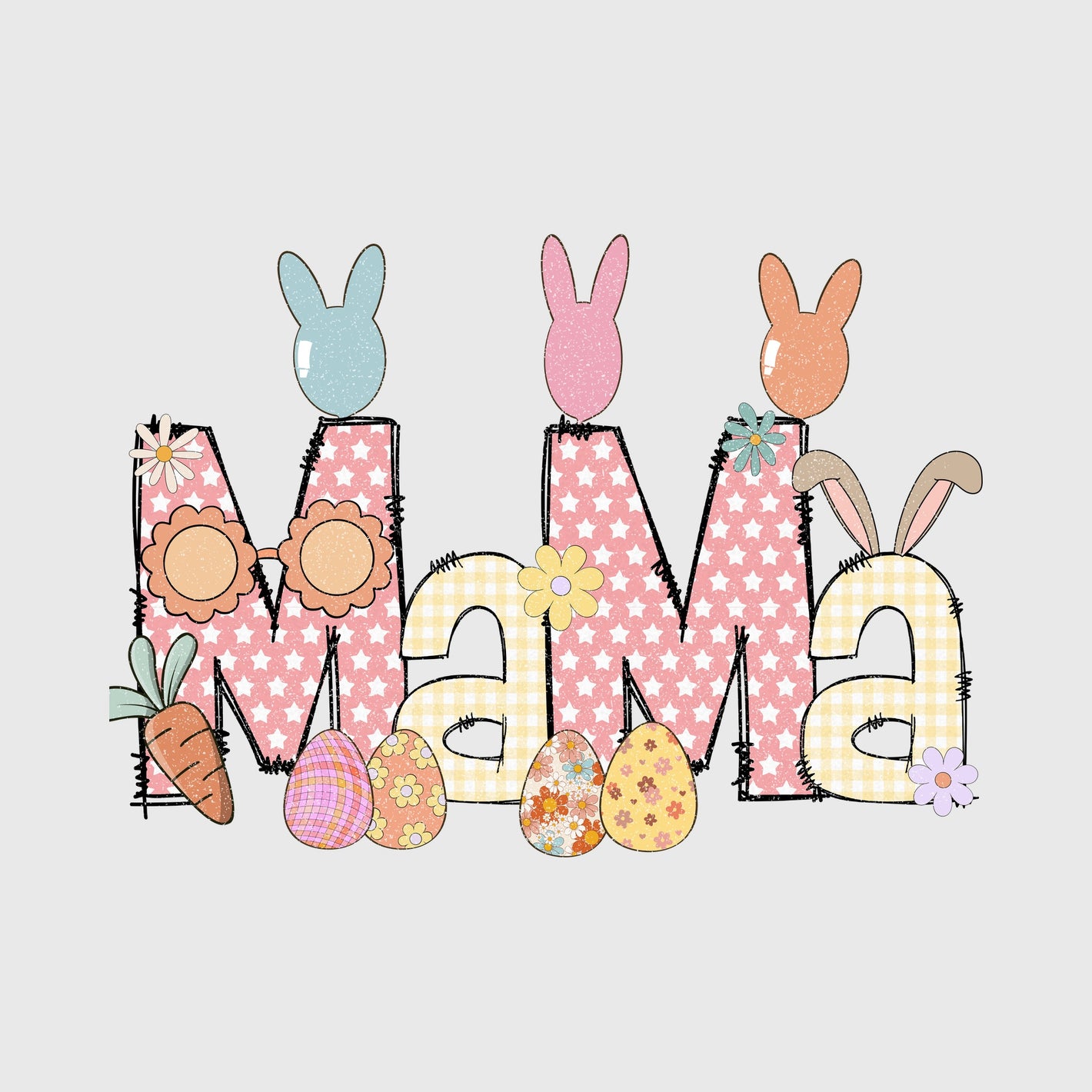 Star Patch Mama Meadow Transfer