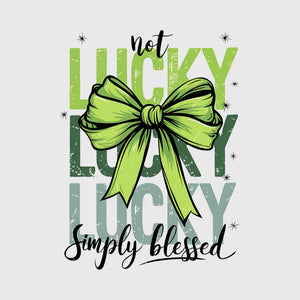 Bowtied Blessed Lucky Transfer