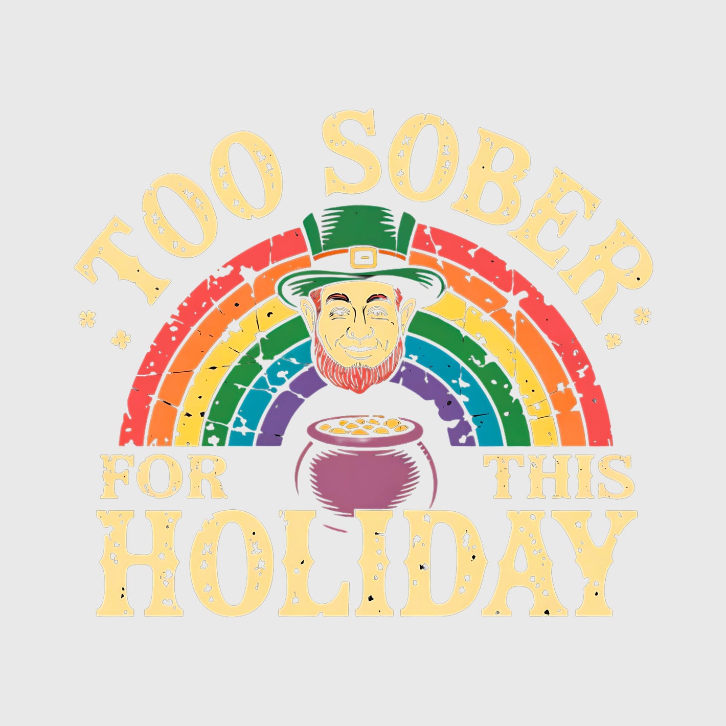 Rainbow Rebel Sober Transfer