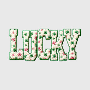 Shamrock Patch Lucky Transfer