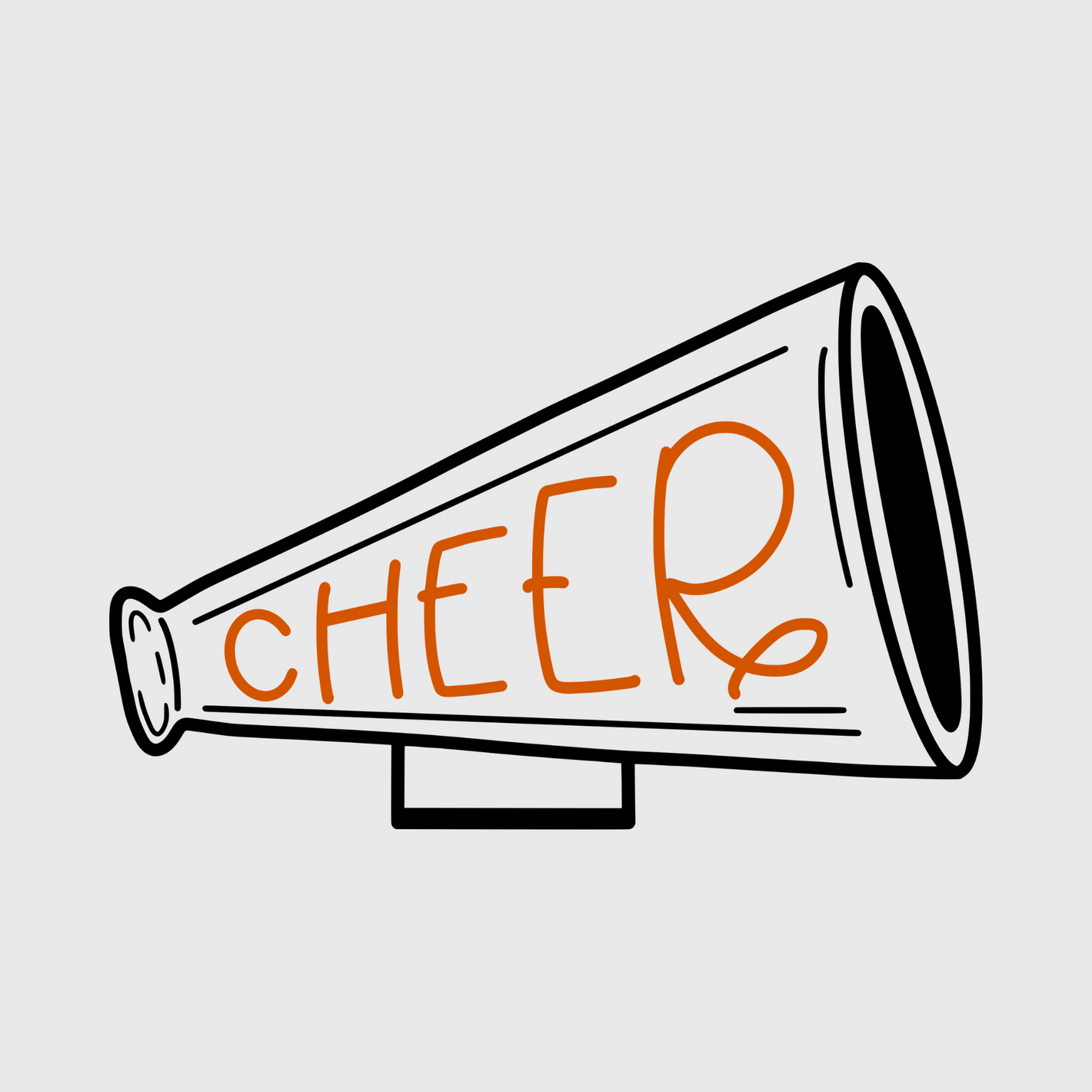 Cheer Megaphone Transfer