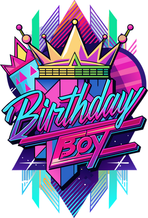 Birthday Boy Crown Transfer