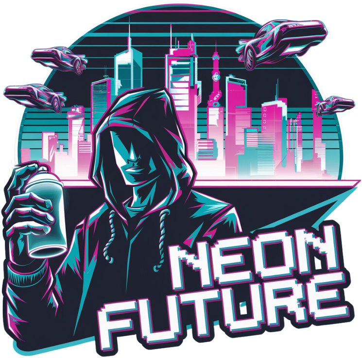 Neon Future Cityscape Transfer