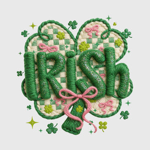 Irish Charm Clover Transfer