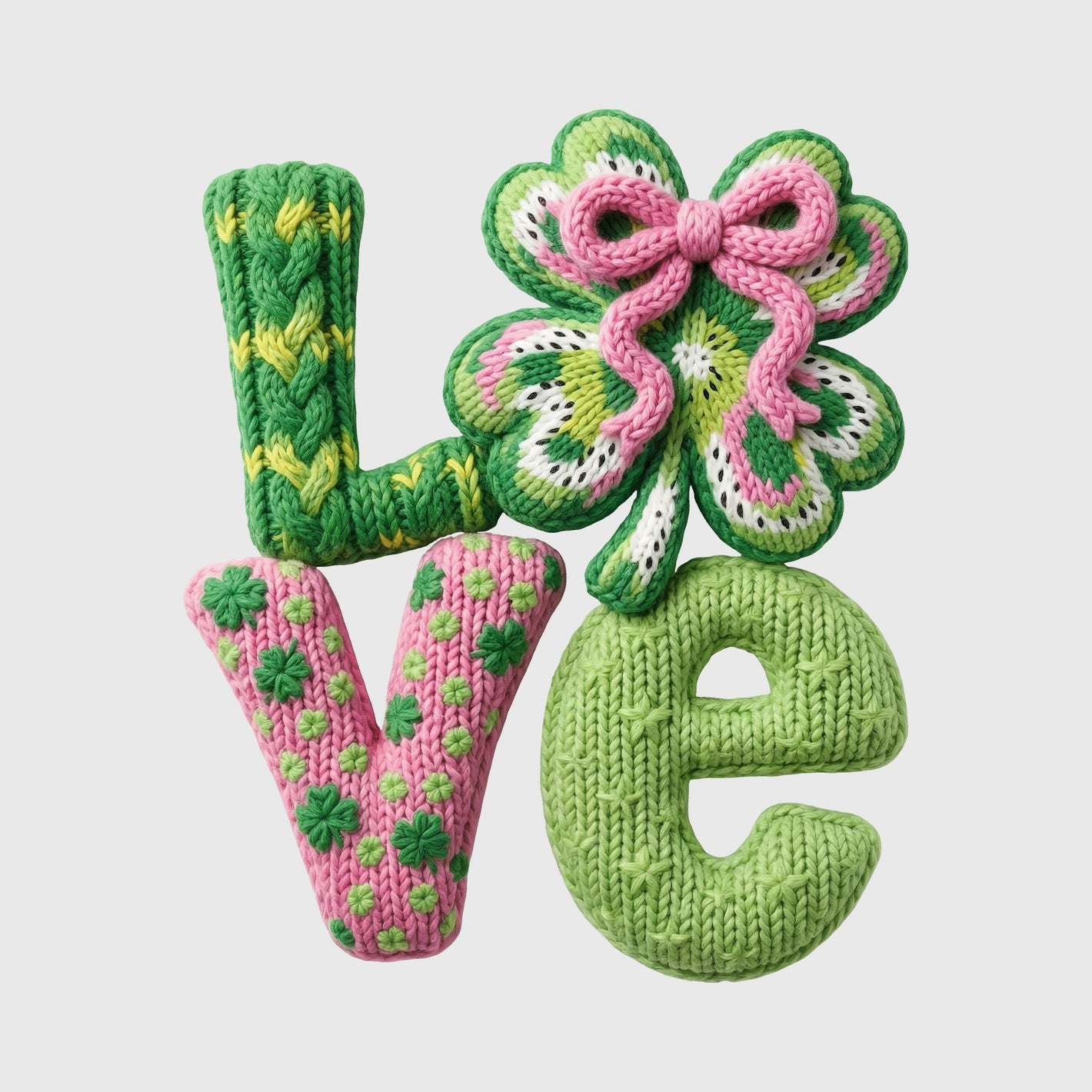 Sweetheart Clover Love Transfer