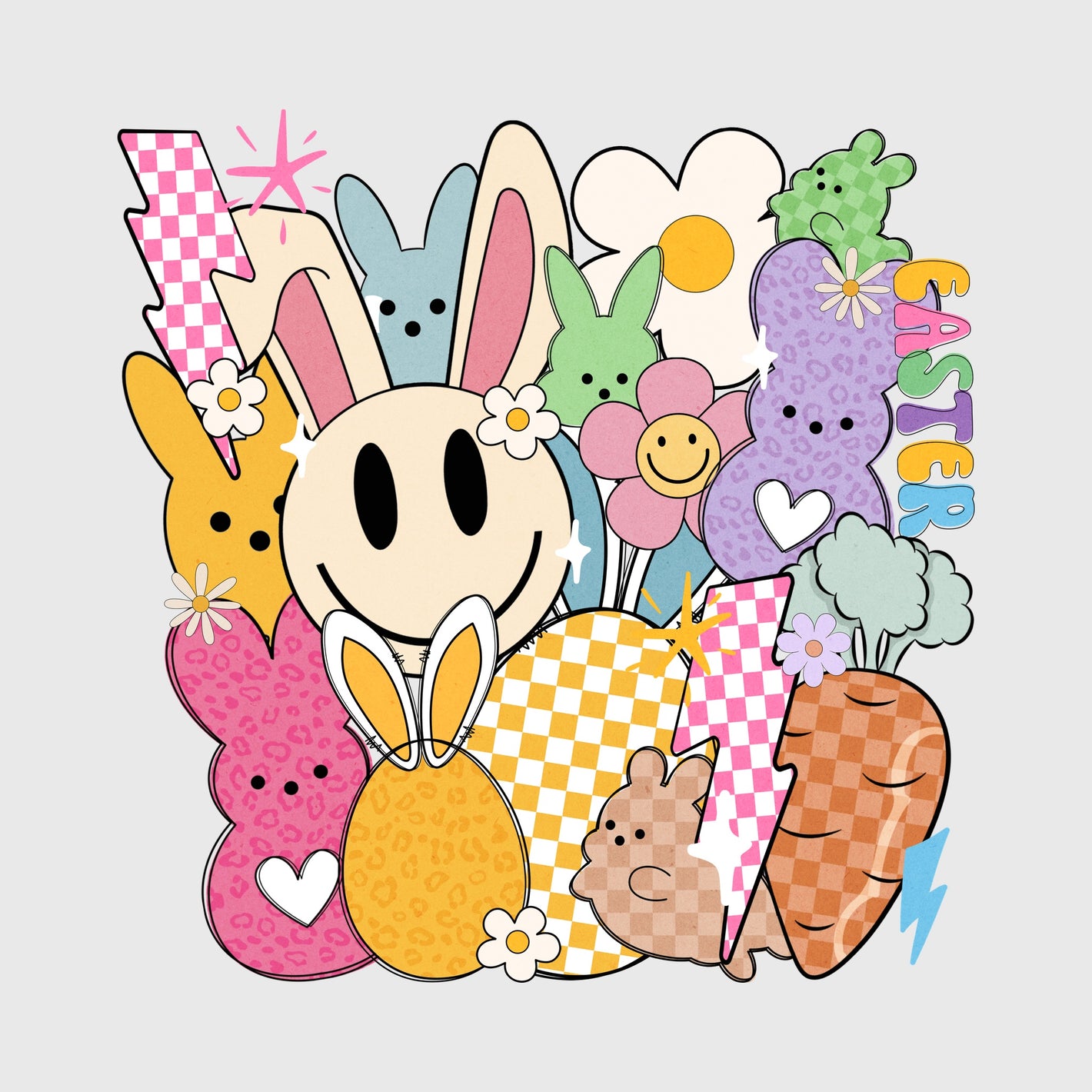 Electric Bunny Pop Transfer
