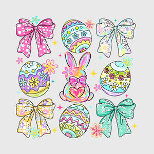 Whimsical Bunny Bow Collection Transfer