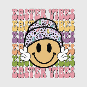 Groovy Beanie Bunny Vibes Transfer