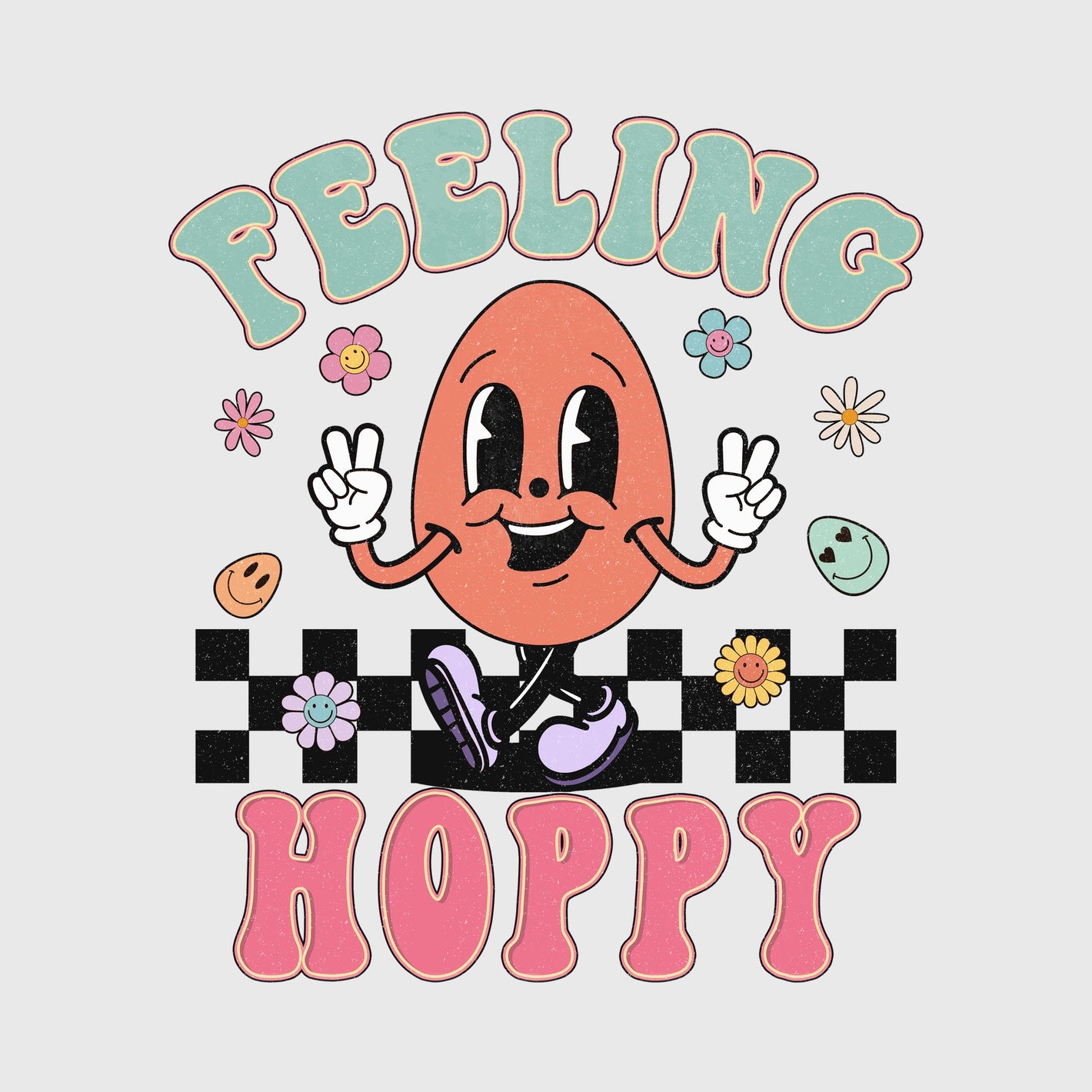 Checker Charm Hoppy Mood Transfer