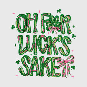 Oh For Luck Sake Transfer