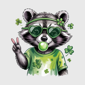 Shamrock Bubble Pop Transfer