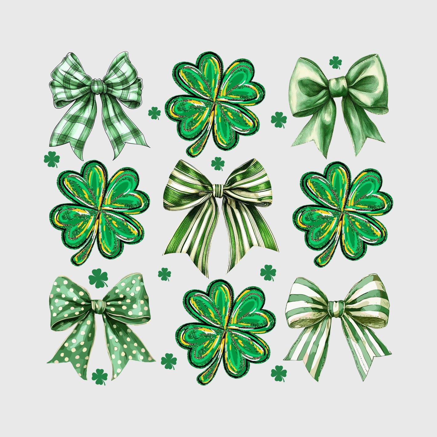 Lucky Bow Garden Transfer