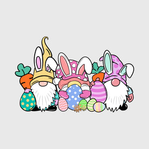 Hoppy Gnome Egg Jubilee Transfer