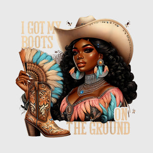 Desert Queen Boots Transfer