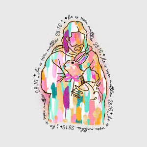 Resurrection Brushstroke Embrace Transfer