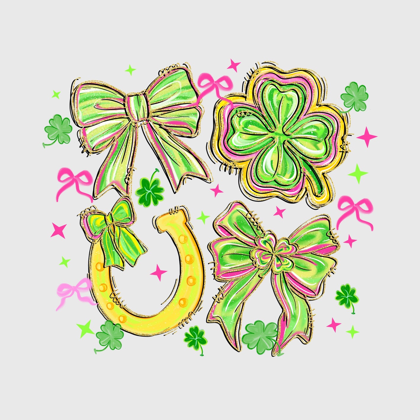 Lucky Charm Icons Transfer