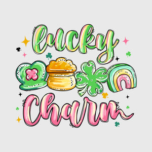 Pastel Lucky Charm Transfer