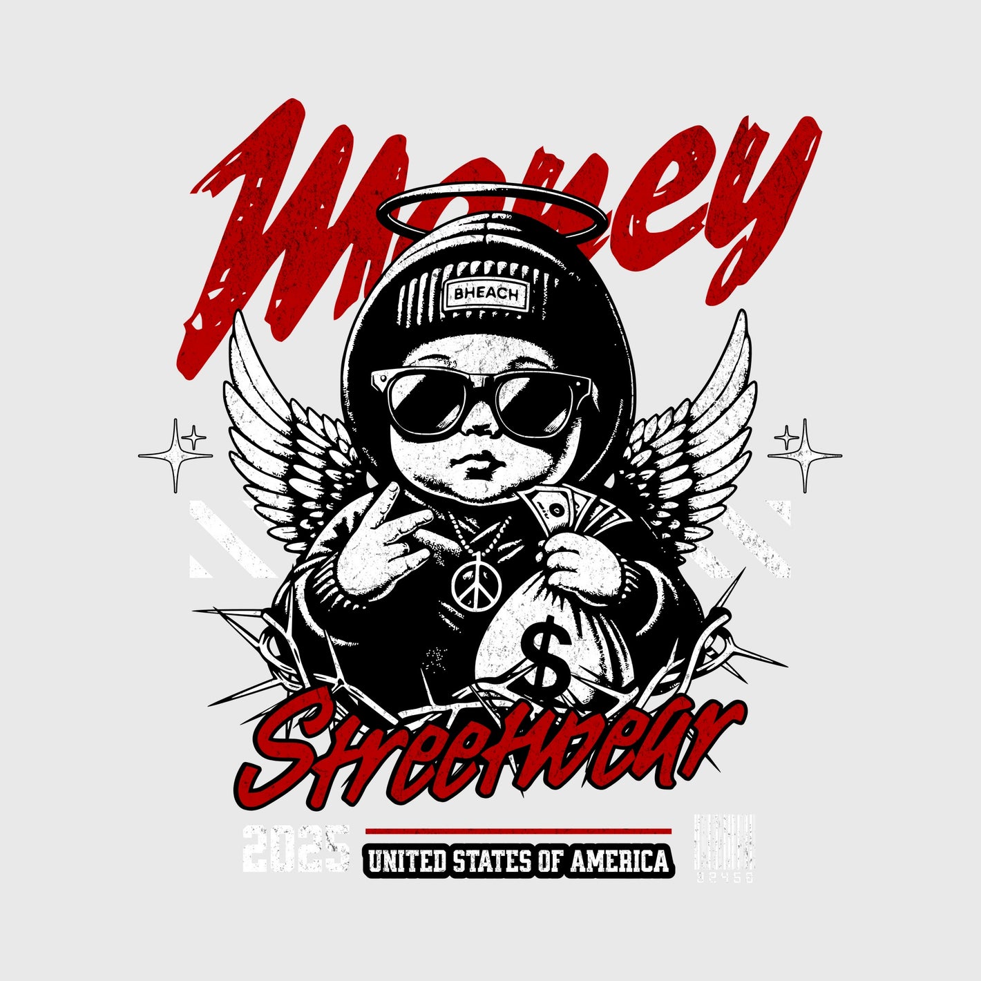 Winged Hustle Kid Transfer