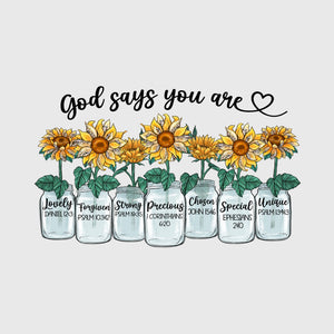 Sunflower Truth Mason Transfer