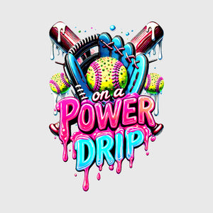 Sprinkled Power Drip Transfer