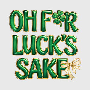 Golden Shamrock Sass Transfer