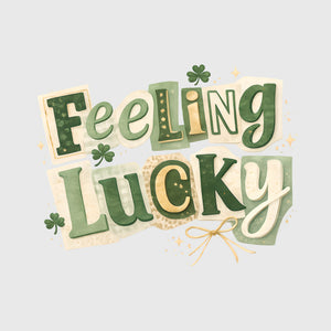 Vintage Feelin Lucky Transfer