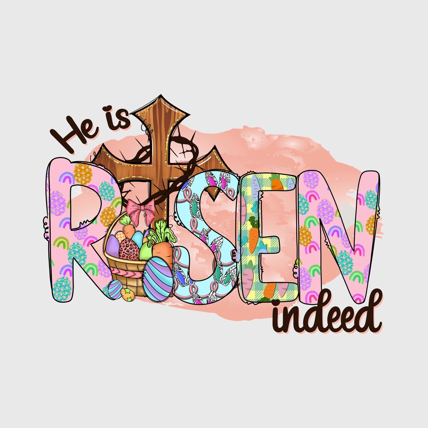 Risen Indeed Patchwork Transfer