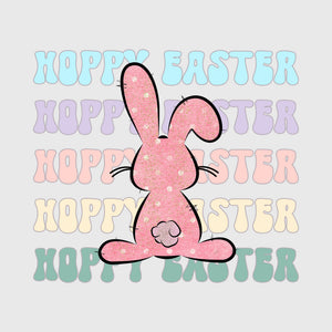 Vintage Bunny Echo Transfer