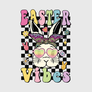 Glam Bunny Easter Vibes Transfer