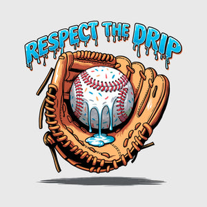Frosted Fastball Drip Transfer